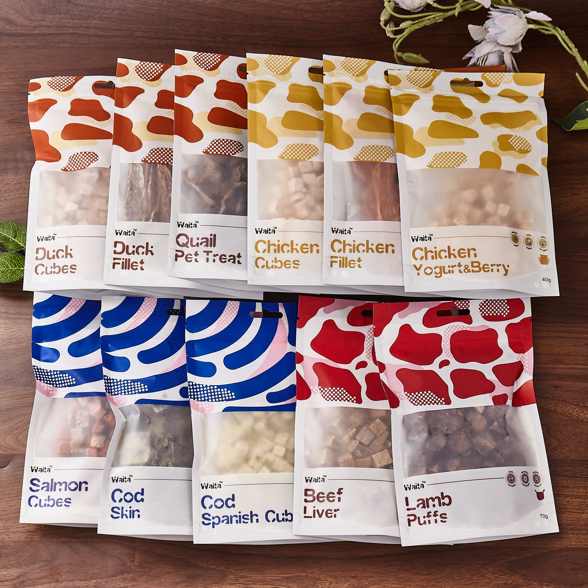 Waita Freeze Dried Chicken Cube 50g/500g