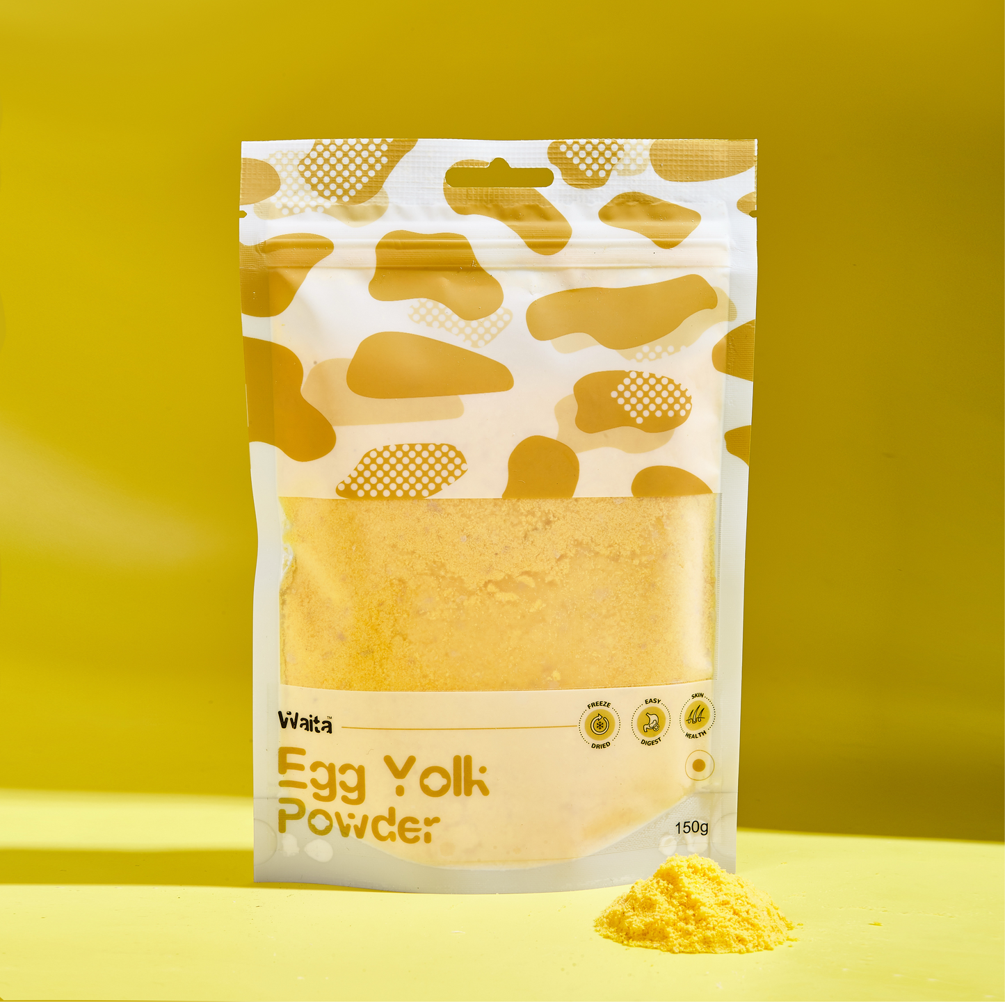 Waita Freeze Dried Chicken Egg Yolk Powder Topping 150g