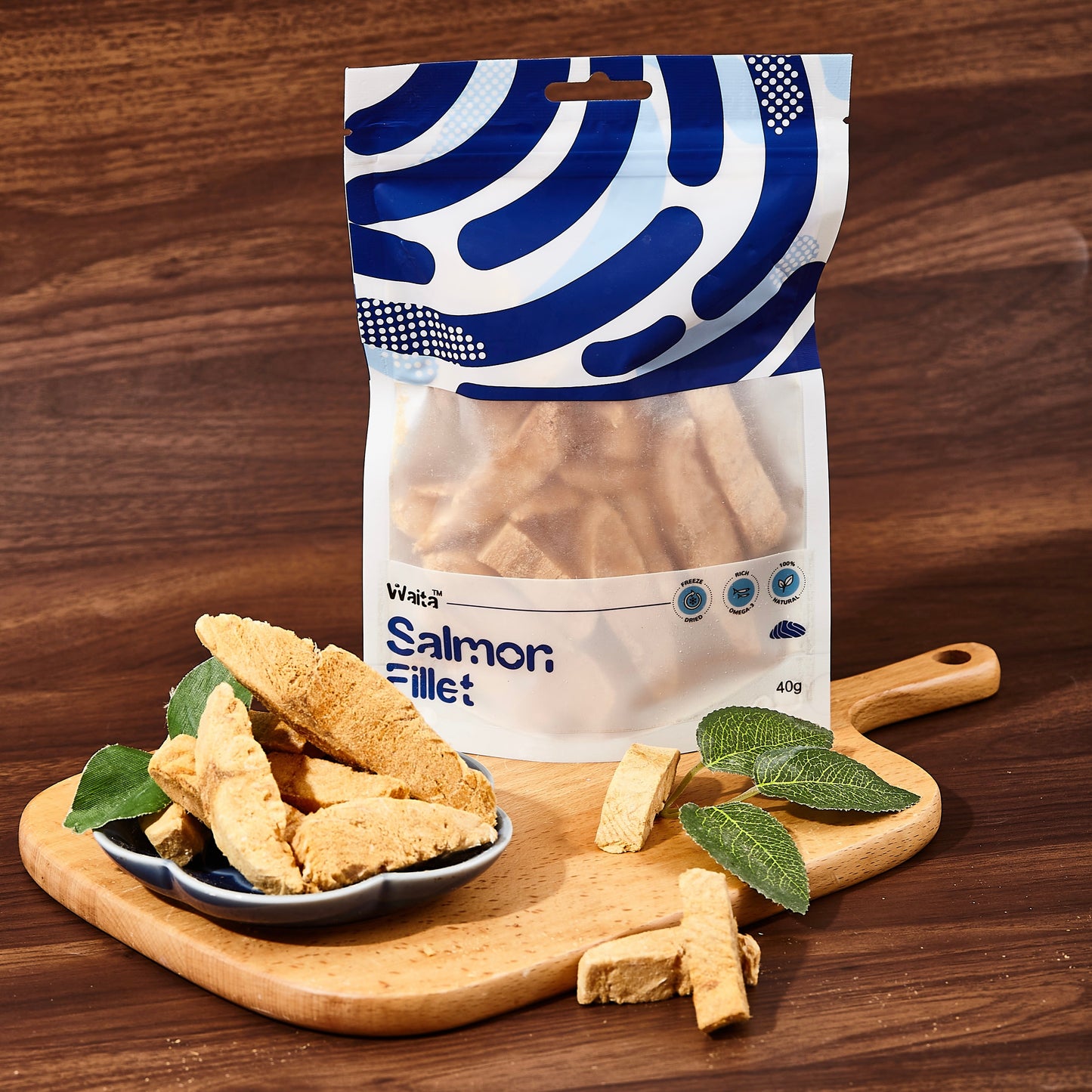 Waita Freeze Dried Salmon 40g/350g
