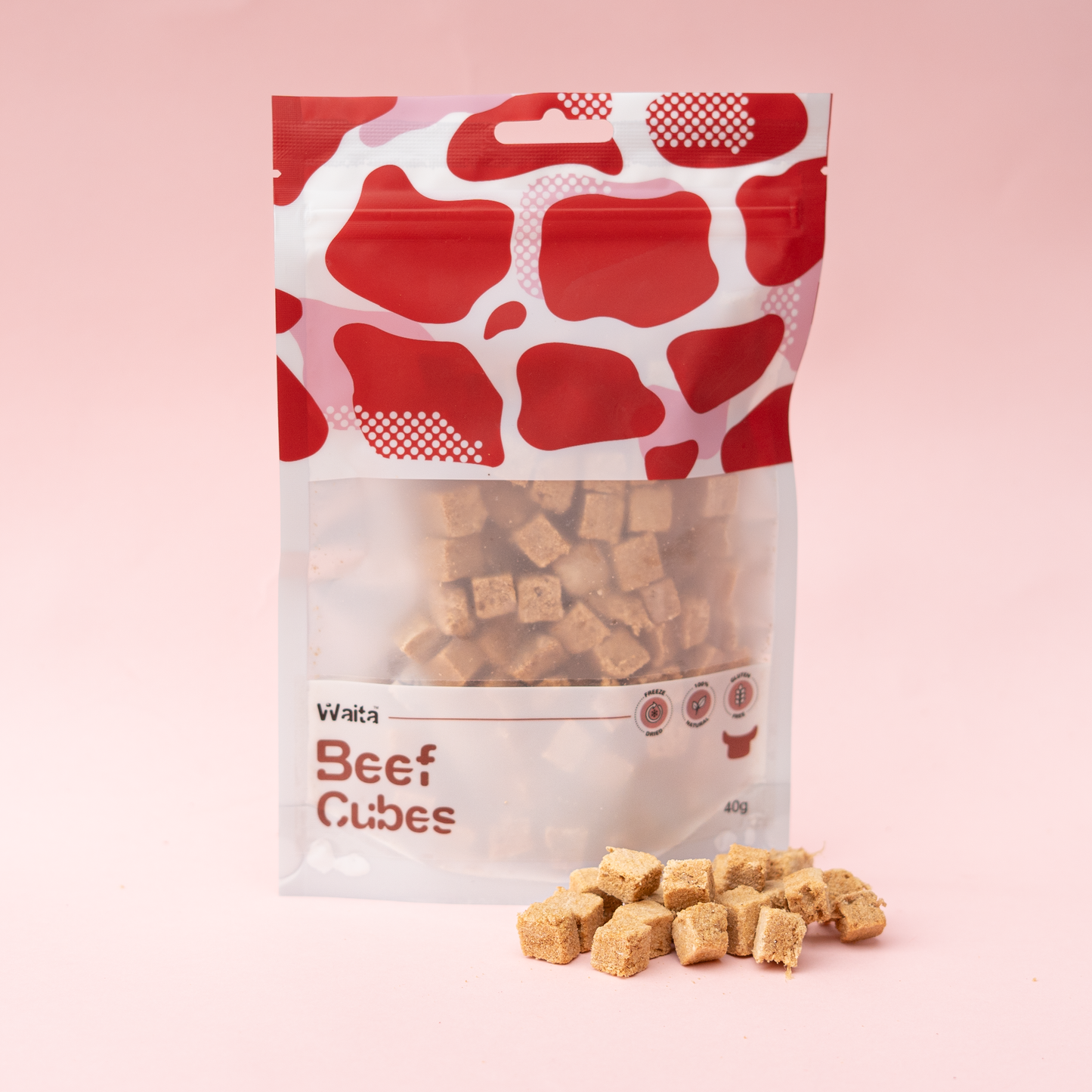 Freeze-Dried Beef Cubes 40g/400g