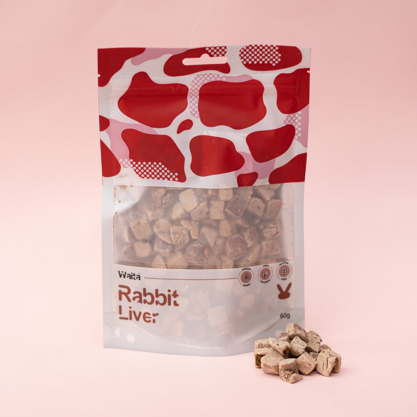 Freeze Dried Rabbit Liver 60g/500g