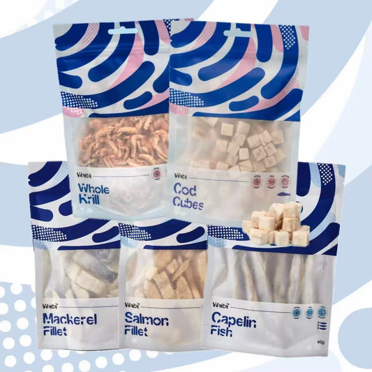 Waita Freeze Dried Taste of Sea Bundle (5 pcs)