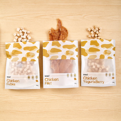 Waita Air Dried Chicken Fillet Dog/Cat Pet Treats 70g/500g