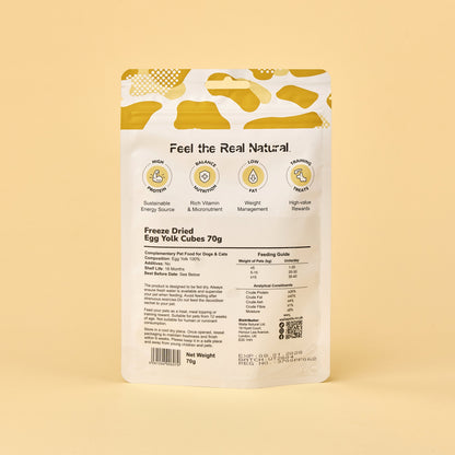 Waita Freeze Dried Egg Yolk Cubes 70g