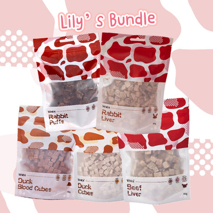 Lily’s Training Treats Bundle - Waita Freeze-Dried Treats for Dogs