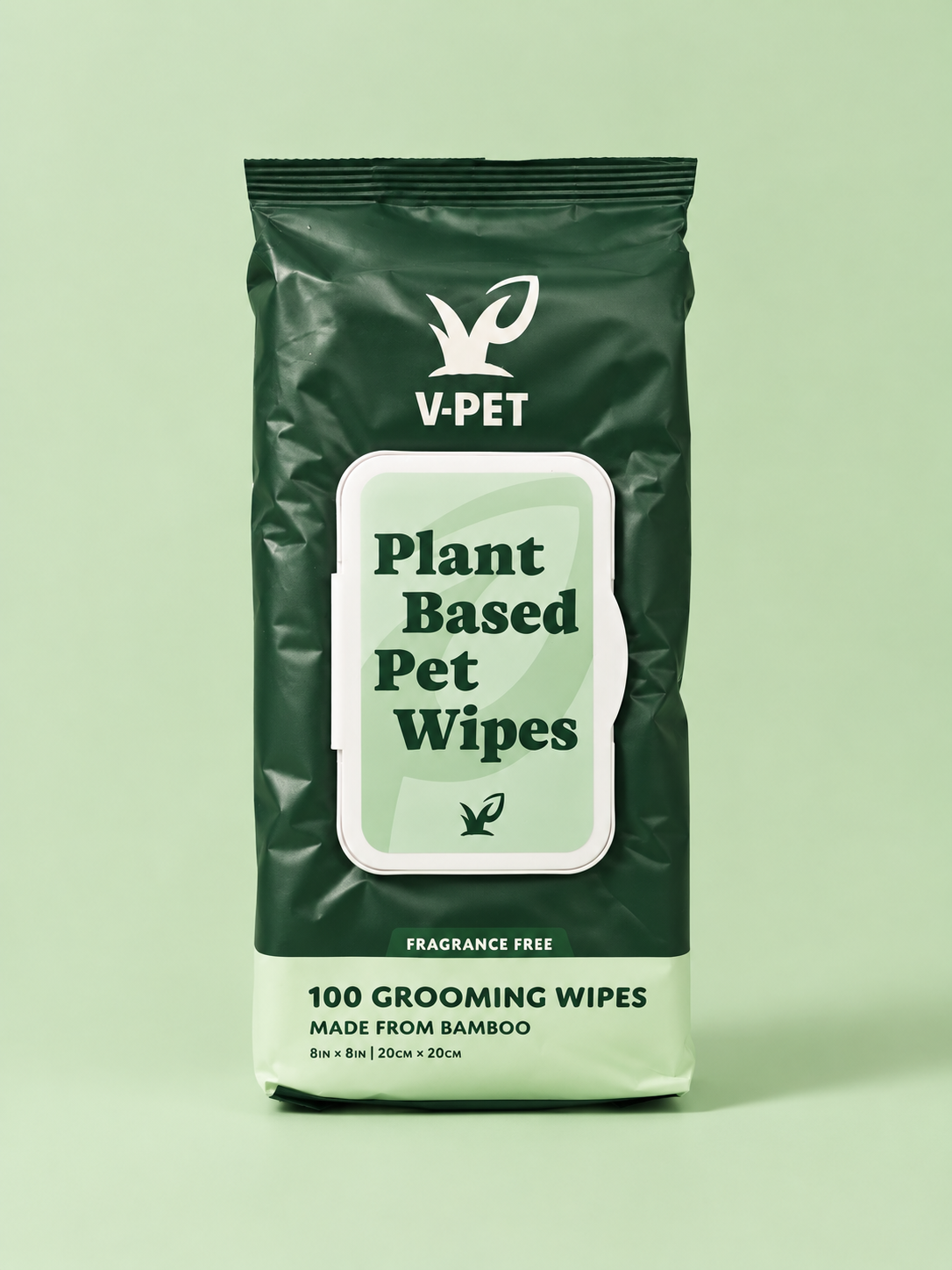 🐾 BAMBOO PET WIPES (12pcs/100pcs) - 100% BIODEGRADABLE