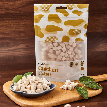 Waita Freeze Dried Chicken Cube 50g/500g