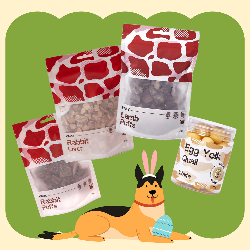Open Easter Waita Easter Bundle 🐣🐶🐱 – Waita Pets - Freeze-Dried & Natural Pet Treats