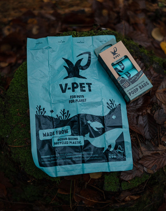 🐾 OCEAN-BOUND PLASTIC POOP BAGS (60Pcs/120Pcs/270Pcs/300SingleRoll)