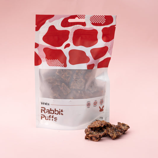 Air Dried Rabbit Puffs 70g/400g