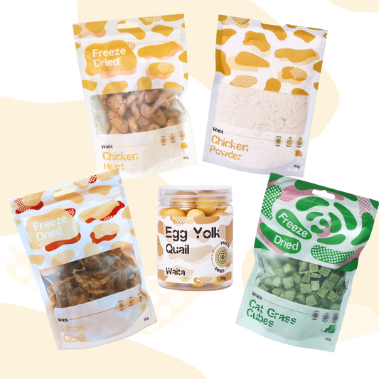 Waita Freeze Dried Kitty's Fav Bundle (5 pcs)
