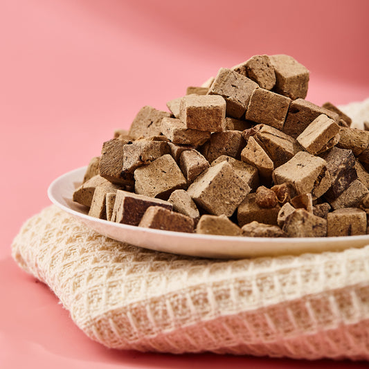Waita Freeze Dried Beef Liver Cube Dog/Cat Pet Training Treats 60g/500g