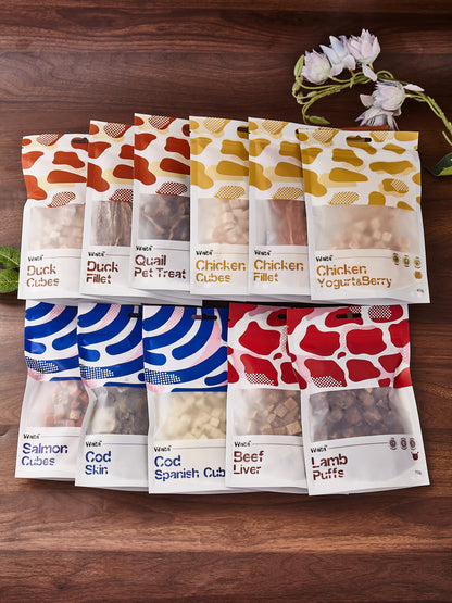 Waita Freeze Dried Capelin Dog/Cat Pet Treats 40g/300g
