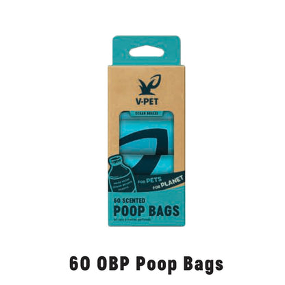 🐾 OCEAN-BOUND PLASTIC POOP BAGS (60Pcs/120Pcs/270Pcs/300SingleRoll)