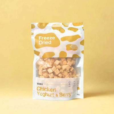 Waita Freeze Dried Chicken, Yogurt & Berry 40g
