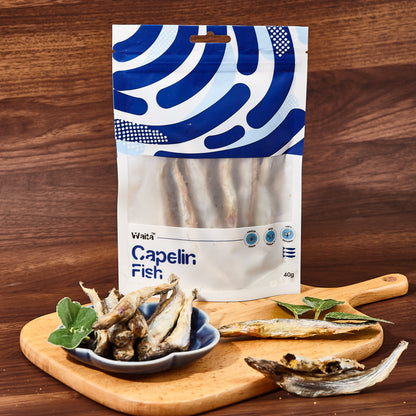 Waita Freeze Dried Capelin Dog/Cat Pet Treats 40g/300g
