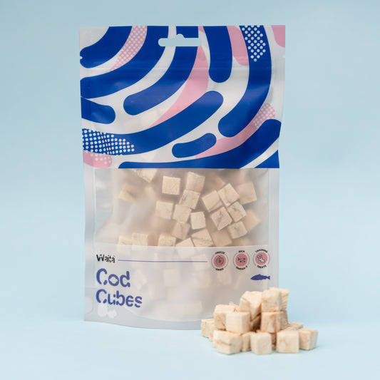 Waita Freeze Dried Cod Cubes 40g/350g