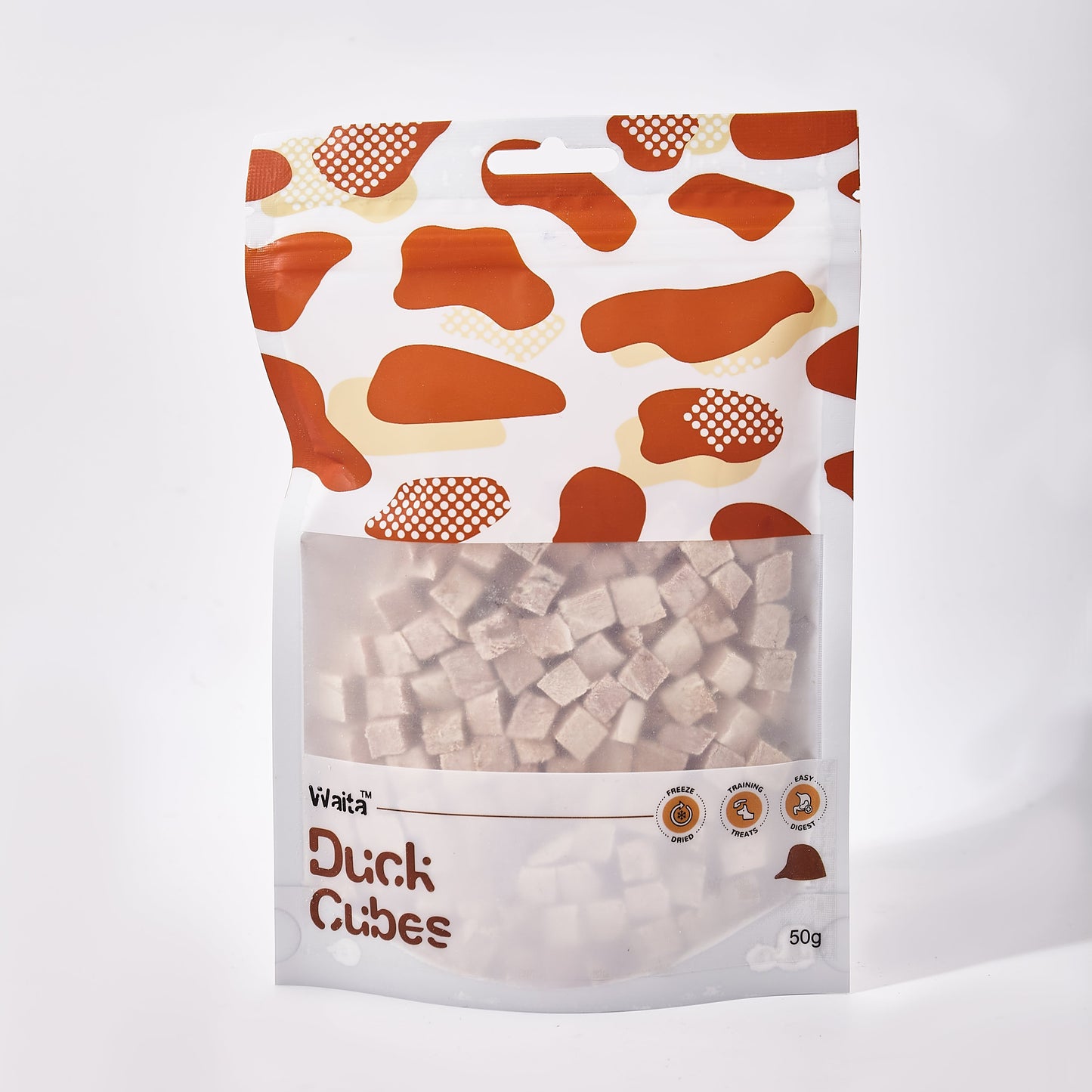 Waita Freeze Dried Duck Cube Dog/Cat Pet Training Treats 50g/500g