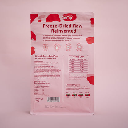 Waita Freeze Dried Complete Rabbit Recipe - Cat