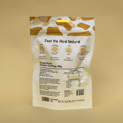Freeze Dried Chicken Cartilage 40g/350g