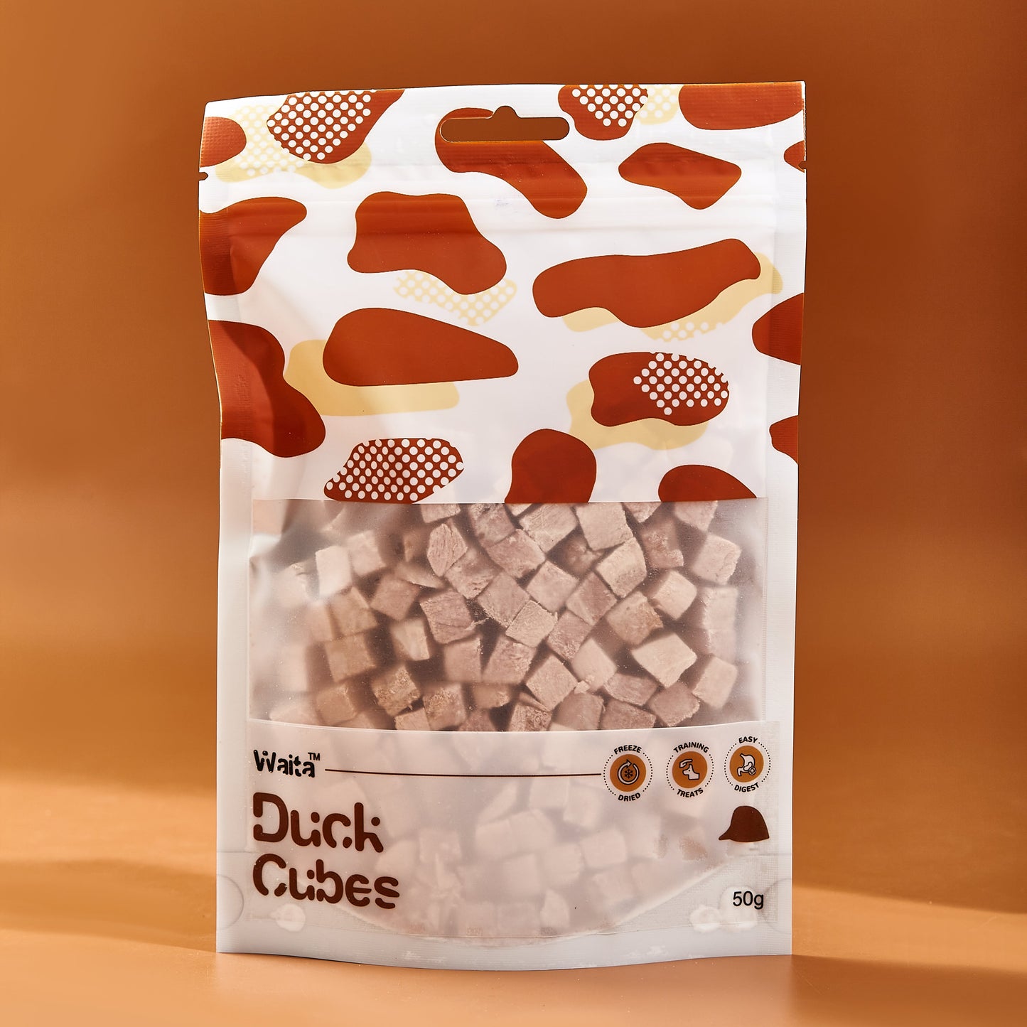 Waita Freeze Dried Duck Cube Dog/Cat Pet Training Treats 50g/500g