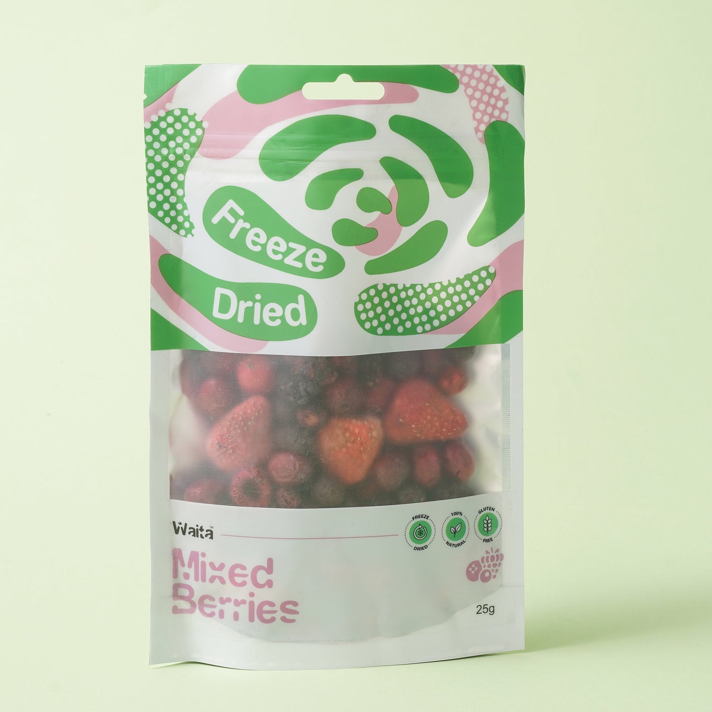 Waita Freeze-Dried Mixed Berries (25g/250g)