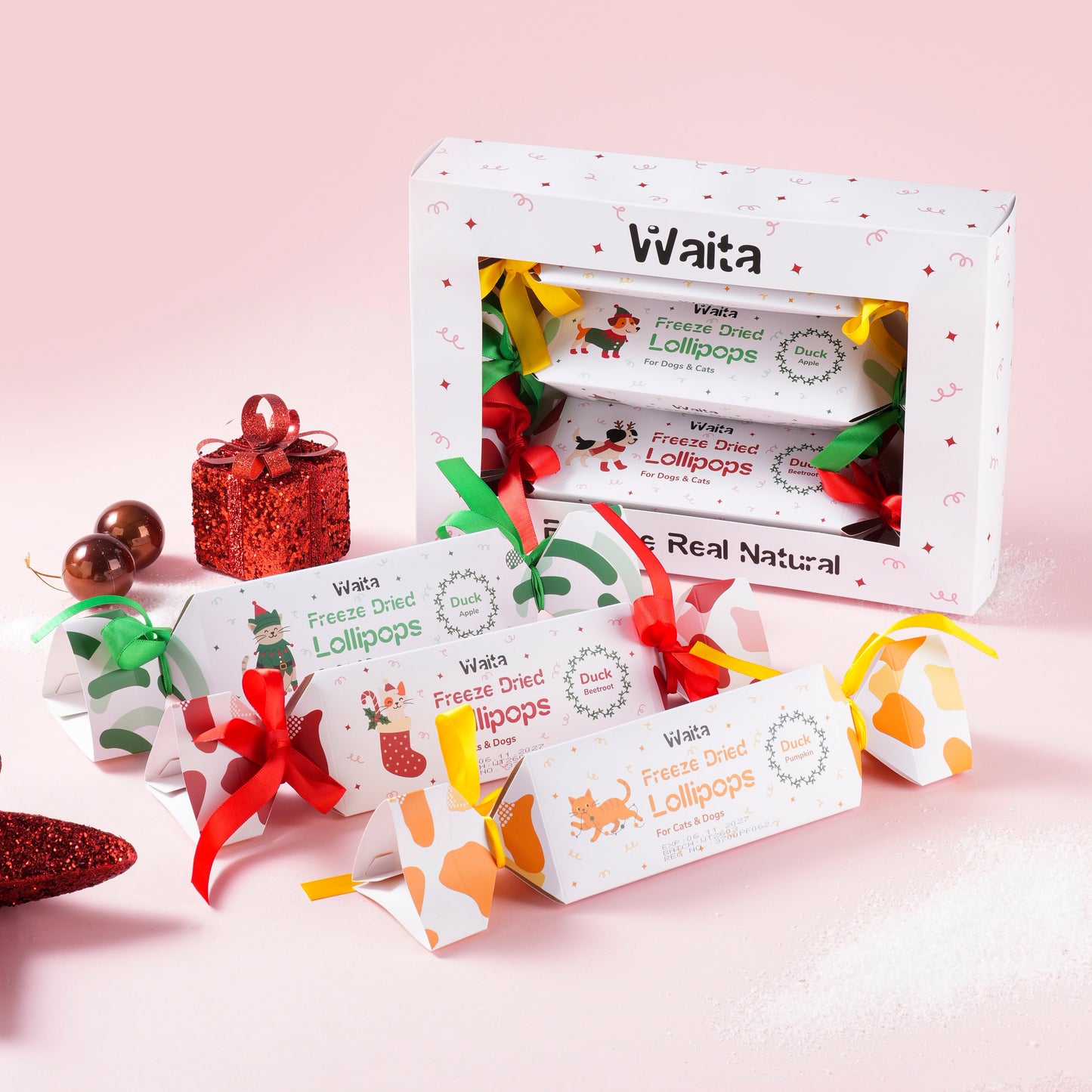 🎄 Waita Freeze Dried Christmas Cracker Gift Box