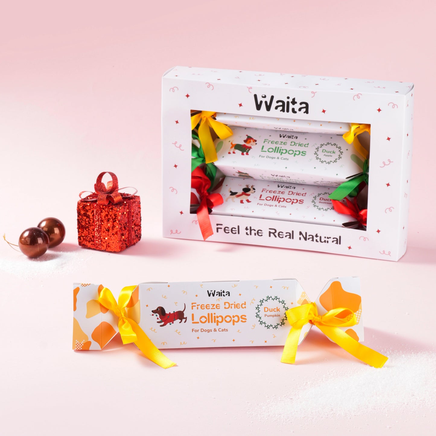 🎄 Waita Freeze Dried Christmas Cracker Gift Box