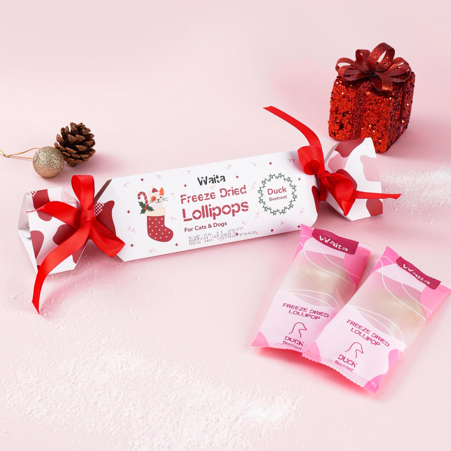 🎄 Waita Freeze Dried Christmas Cracker Gift Box