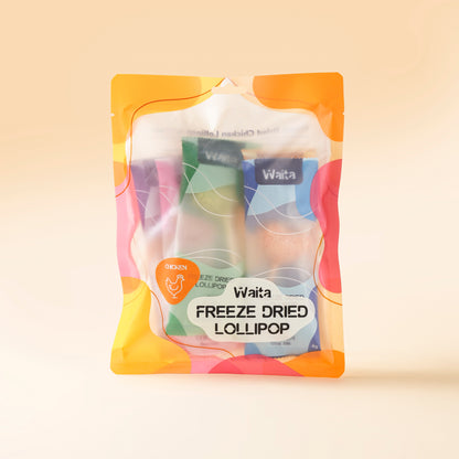 Waita Freeze-Dried Chicken Lollipops – 5 Packs