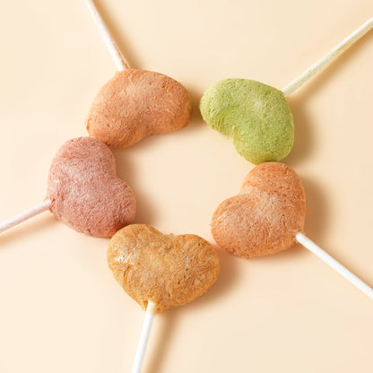 Waita Freeze-Dried Chicken Lollipops - Chicken with 🌈 5 Fun Flavours