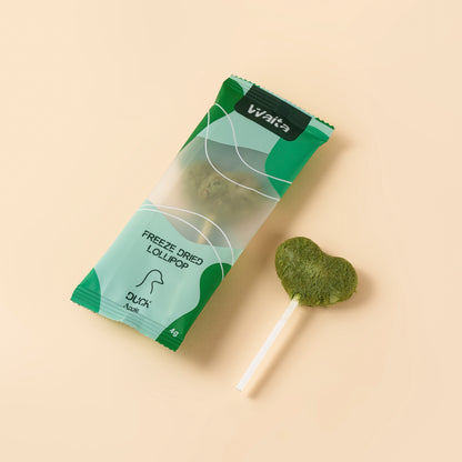 Waita Freeze-Dried Duck Lollipops – 5 Packs