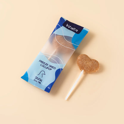 Waita Freeze-Dried Duck Lollipops – 5 Packs