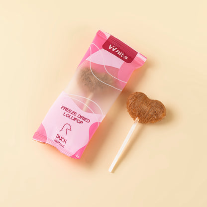 Waita Freeze-Dried Duck Lollipops – 5 Packs