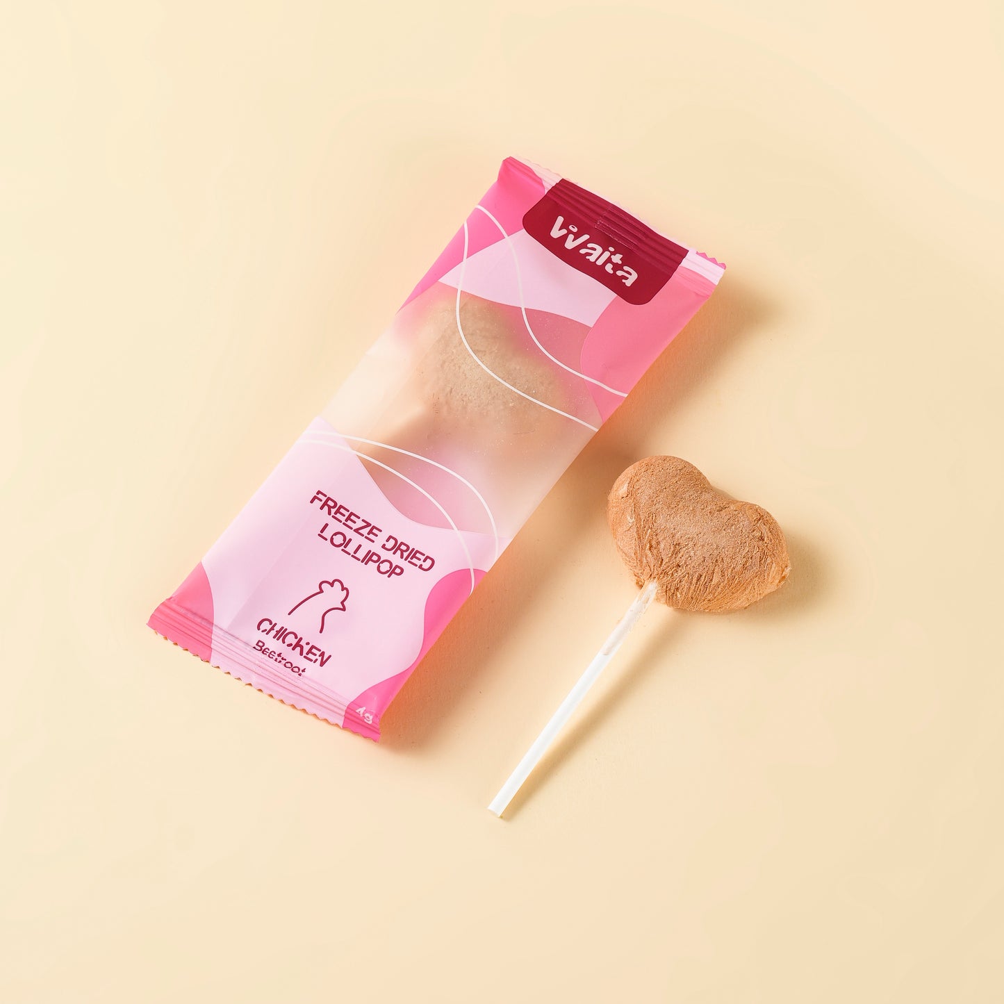 Waita Freeze-Dried Chicken Lollipops - Chicken with 🌈 5 Fun Flavours