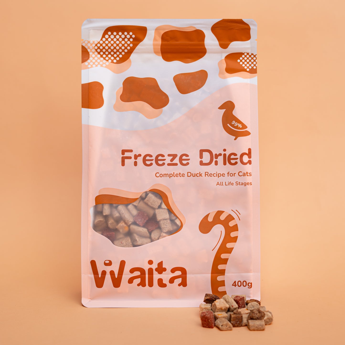 Waita Freeze Dried Complete Duck Recipe - Cat