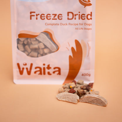 Waita Freeze Dried Complete Duck Recipe - Dog