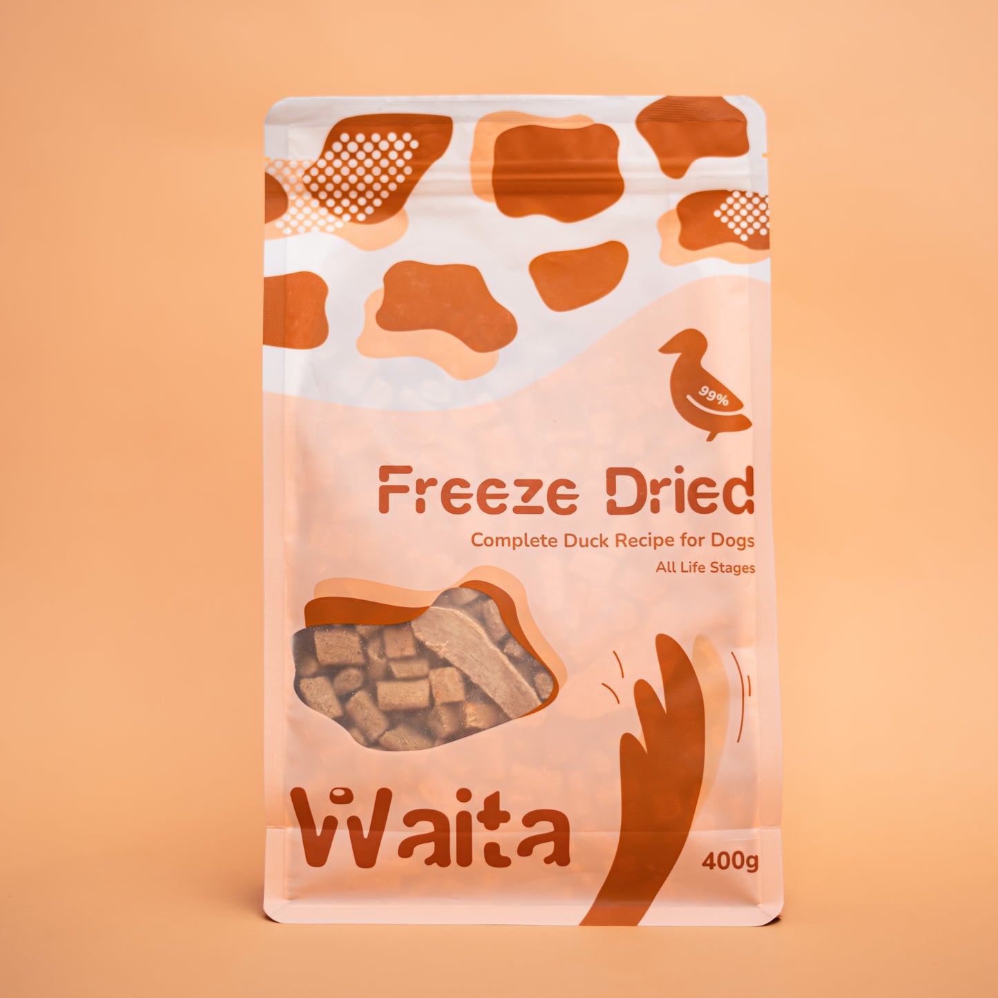 Waita Freeze Dried Complete Duck Recipe - Dog