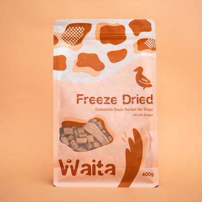Waita Freeze Dried Complete Duck Recipe - Dog