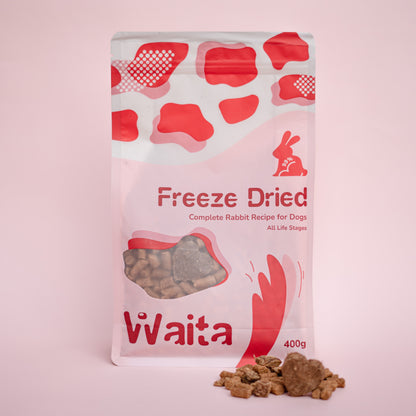 Waita Freeze Dried Complete Rabbit Recipe - Dog