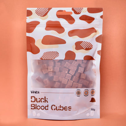 Waita Freeze Dried Duck Blood 50g(1*1cm)/400g/600g