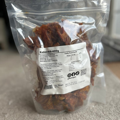 Waita Air Dried Rabbit Rib 400g