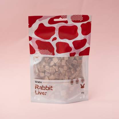 Freeze Dried Rabbit Liver 60g/500g