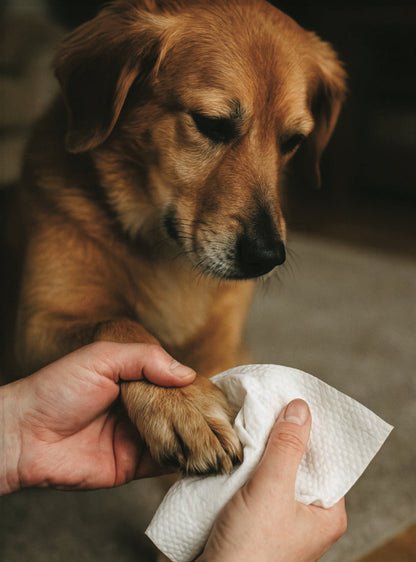 🐾 BAMBOO PET WIPES (12pcs) - 100% BIODEGRADABLE