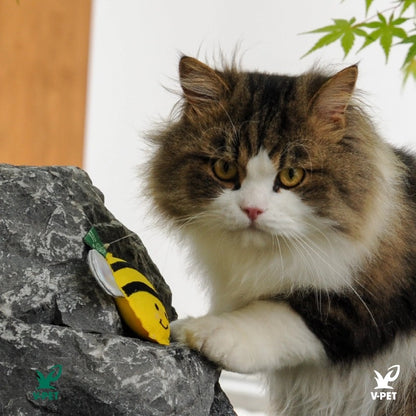 Bee – RPET Catnip Toy 🐝🐱