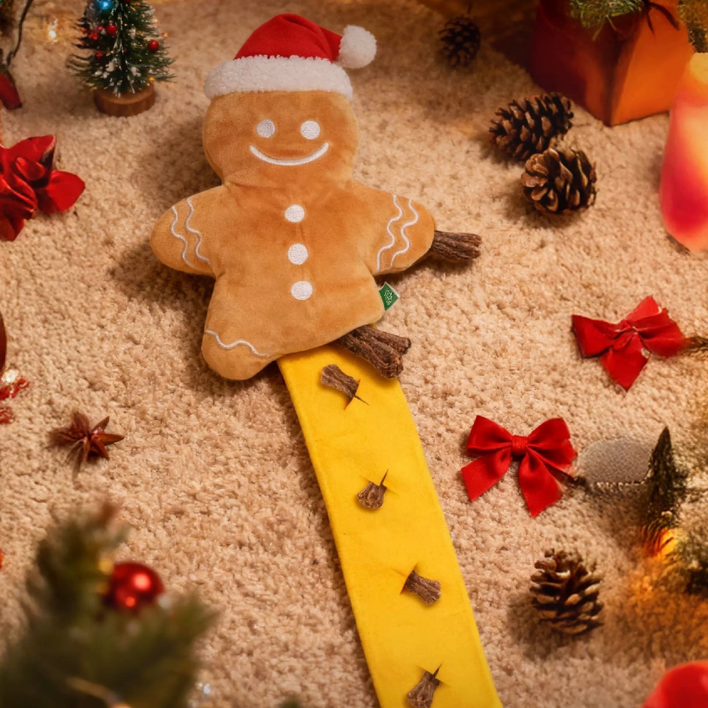 Gingerbread Man - Dispensing Puzzle Toy