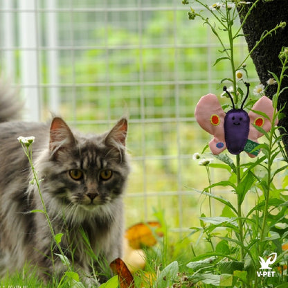 Butterfly – RPET Catnip Toy 🦋🐱