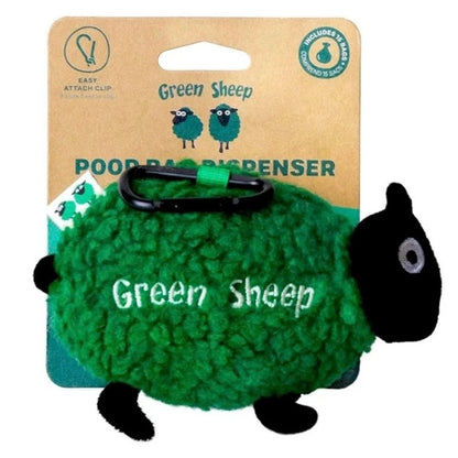 🐑✨ Sheep Poop Bag Dispensers — Green & White