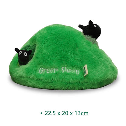 🐑 Green Sheep Hide & Seek Dog Toy