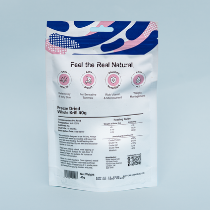 Freeze-Dried Whole Krill 40g/450g